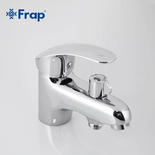 Змішувач для умивальника Frap F1221 з душовою лійкою, хром