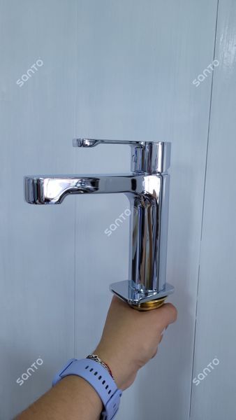 Змішувач для умивальника GAPPO G1002-2, хром