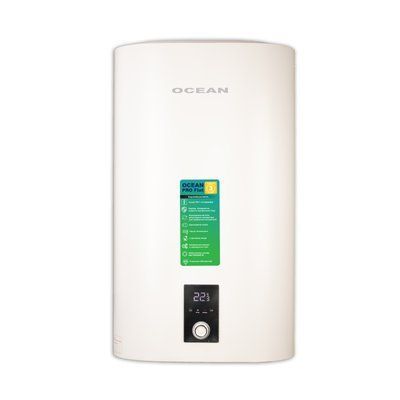 Бойлер OCEAN FLAT DIGITAL 50л 2,0 КВт , сухий ТЭН