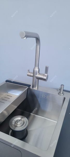 Змішувач для кухні пiд фiльтр GAPPO G4399-4