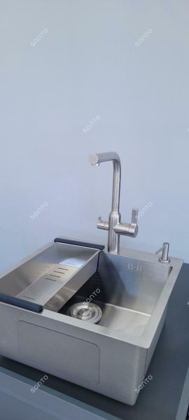 Змішувач для кухні пiд фiльтр GAPPO G4399-4