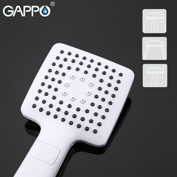 Ручний душ GAPPO G27, 3-режим, білий