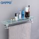 Поличка для ванної GAPPO G1807-4 з рушникотримачем
