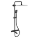 Душевая система с термостатом KOER KB-57011-05 Черный (KR4725)