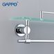 Поличка для ванної GAPPO G1807-4 з рушникотримачем