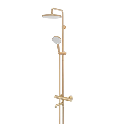 Душевая система с термостатом KOER KB-57029-12 Матовое золото (KR5956)