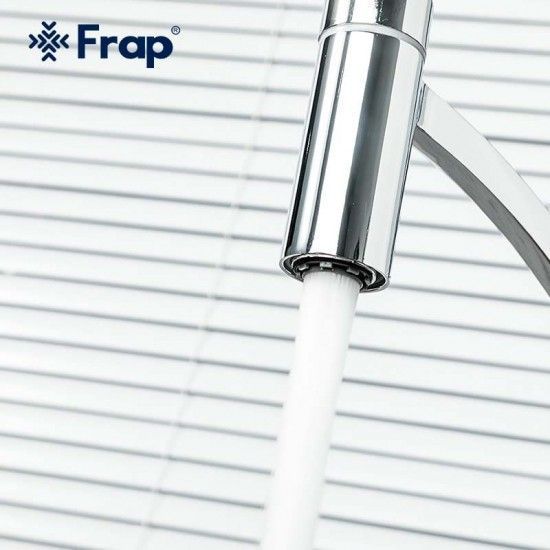 Змішувач для кухні з гнучким виливом Frap F4552