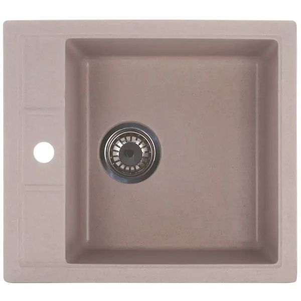 Гранитная мойка ZERIX ZS-4651S-06 Beige/Avena
