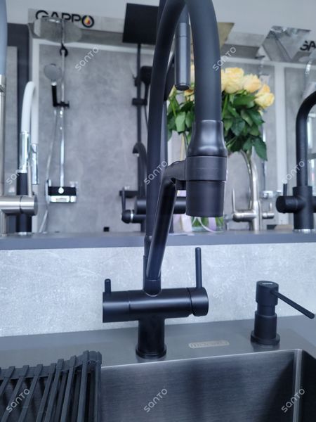 Змішувач для кухні Gappo G4398-86 під осмос з магнітним кріпленням
