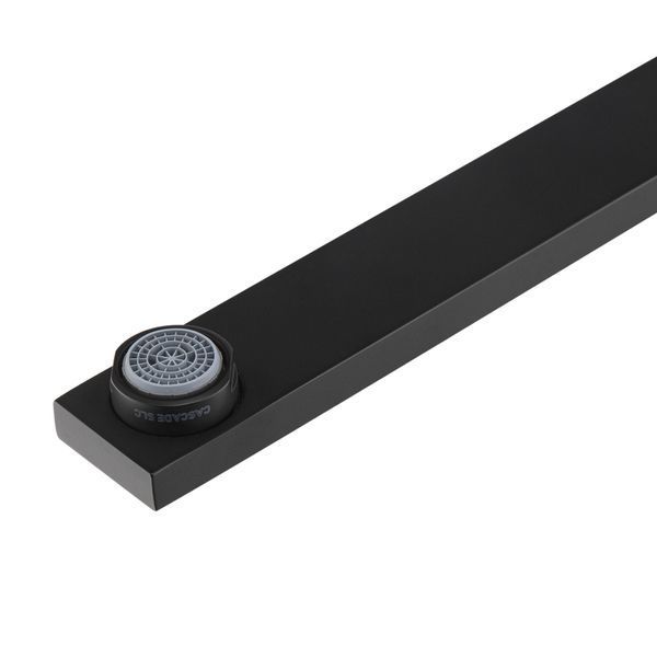 Смеситель для кухни настенный Koer KB-73010-05 (Цвет черный) (KR3491)