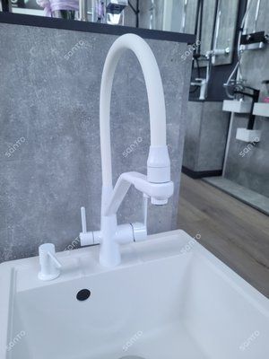 Змішувач для кухні на дві води Frap F4374-8