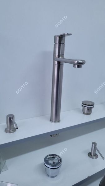 Змішувач для умивальника Frap H899 F10899, нержавіюча сталь.