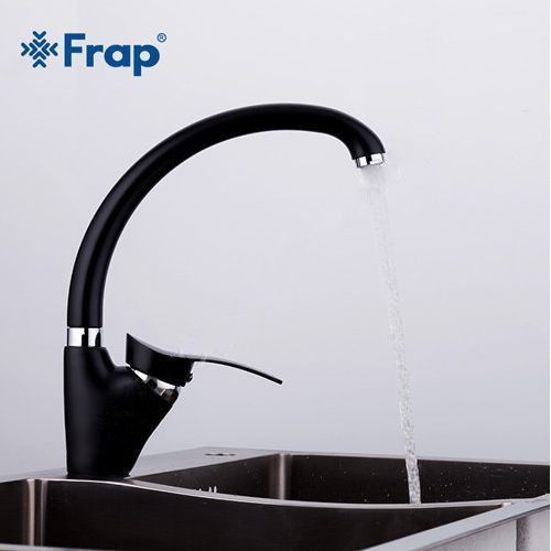 Змішувач для кухні Frap H01 F4101-11, чорний