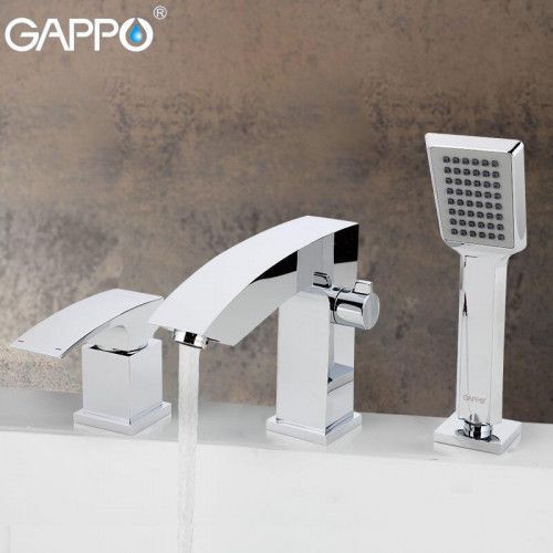 Змішувач для ванни на борт GAPPO Jacob G1107, хром