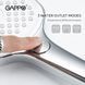Ручний душ GAPPO G001, 3-режим, білий/хром
