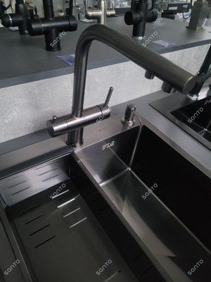 Змішувач для кухні на дві води GAPPO G43752-21