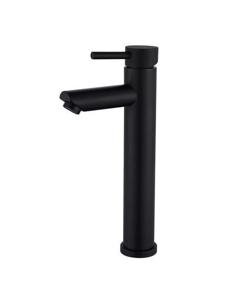 Змішувач для умивальника WEZER EKO11A-01-BLACK високий