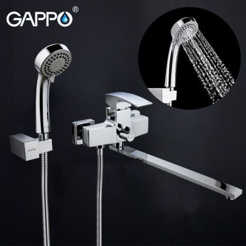 Змішувач для ванни GAPPO G2207, хром