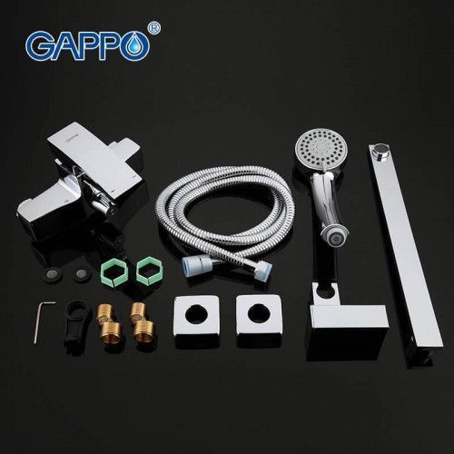 Змішувач для ванни GAPPO G2207, хром