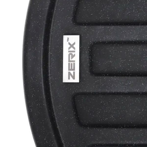 Гранітна мийка ZERIX ZS-7650R-03 Black