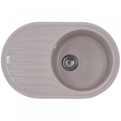 Гранітна мийка ZERIX ZS-7650R-06 Beige/Avena