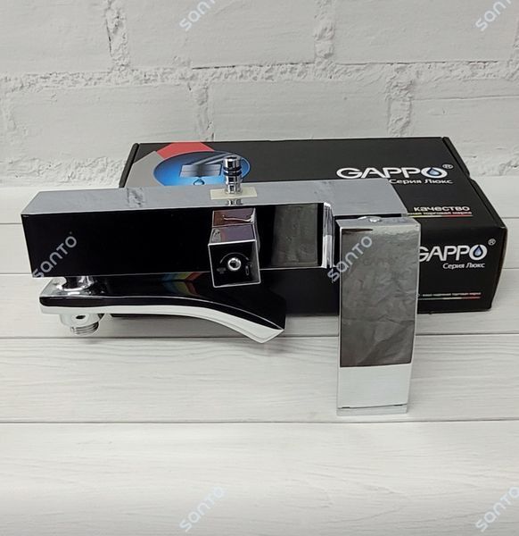 Душова система GAPPO G07 G2407, вилив - перемикач на лійку, хром