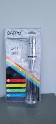 Дозатор, що вбудовується в мийку GAPPO G402, латунь/пластик, хром 300 мл