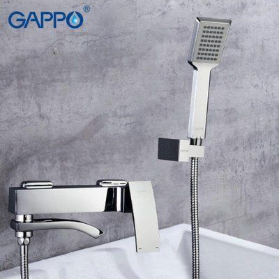 Змішувач для ванни GAPPO Jacob G3207, хром