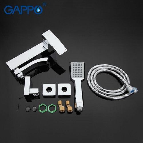 Змішувач для ванни GAPPO G3207, хром