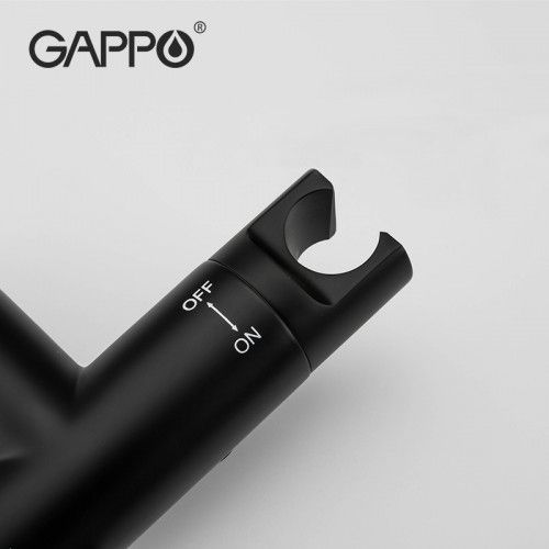 Гігієнічний душ чорного кольору GAPPO G7290-6