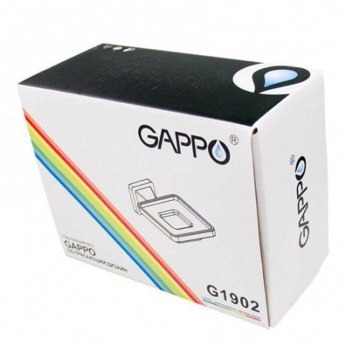 Мильниця GAPPO G1902, латунь, хром