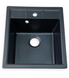 Гранитная мойка ZERIX  ZS-4651S-14 Black metallic