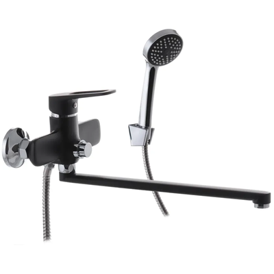 Смеситель для ванны MIXXUS NEVADA 006 EURO BLACK Черный (MI5917)