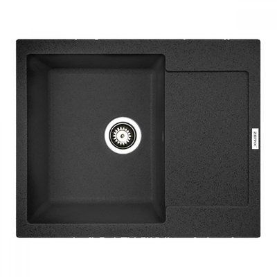 Гранітна мийка ZERIX ZS-6250S-03 Black