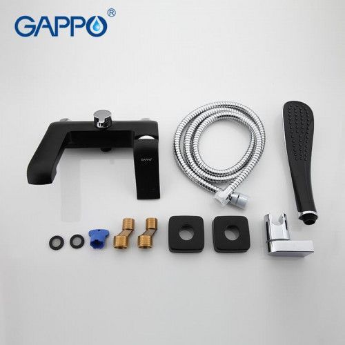 Змішувач для ванни GAPPO Aventador G3250, чорний