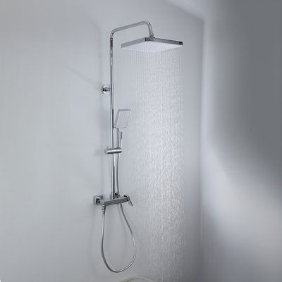 Душова система FRAP F2484, 3 функції, хром