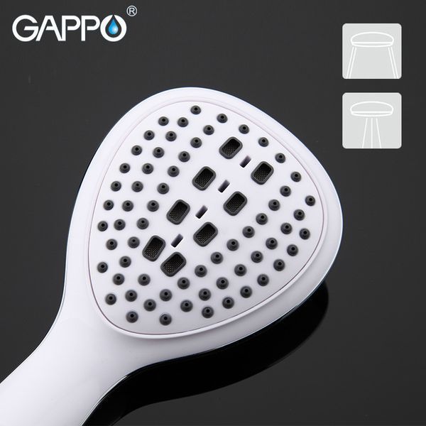 Лейка для душа GAPPO G25, 2-режима, белый