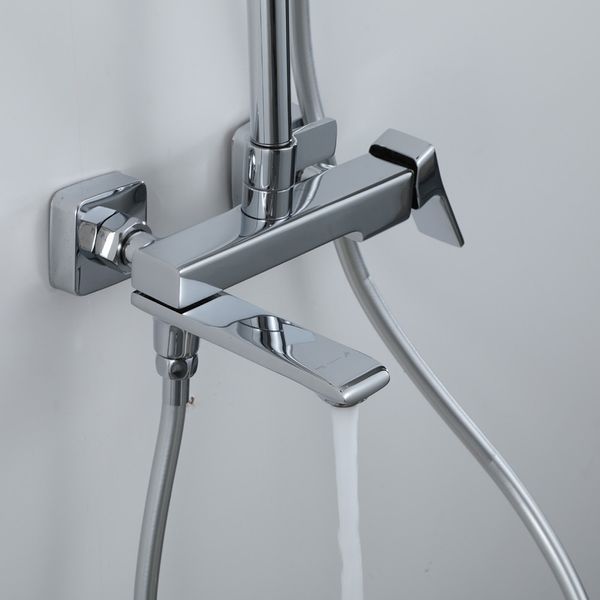 Душова система FRAP F2484, 3 функції, хром