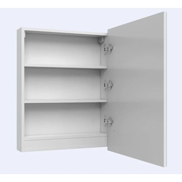 Дзеркальна шафа "Панорама" з LED фасадом 60 П.