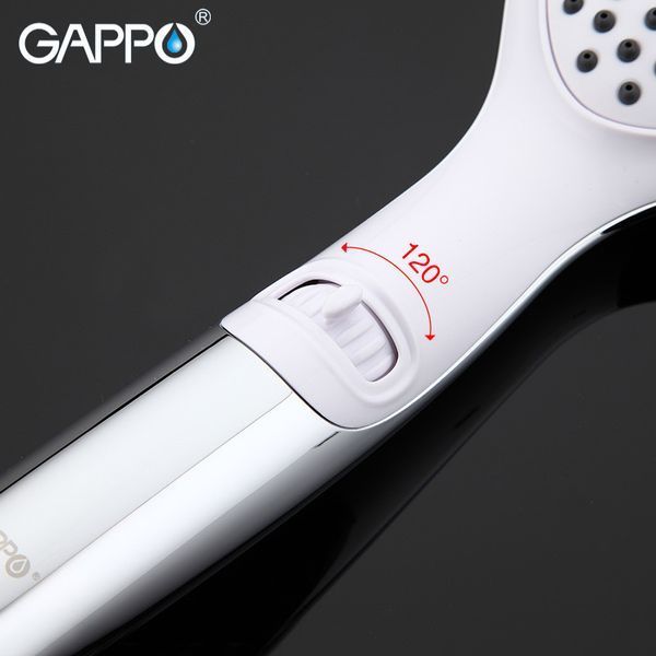Лейка для душа GAPPO G25, 2-режима, белый