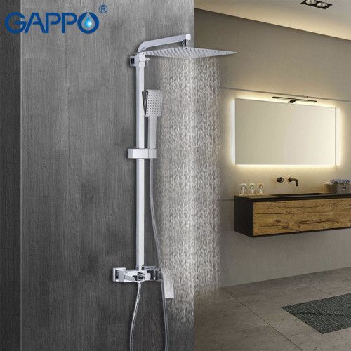 Душова система GAPPO G07 G2407-30, білий/хром