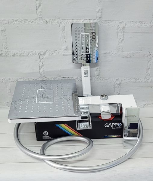 Душова система GAPPO G07 G2407-30, білий/хром