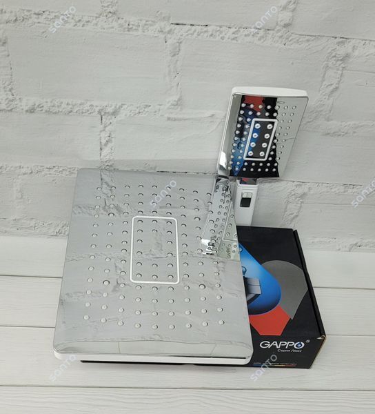 Душова система GAPPO G07 G2407-30, білий/хром