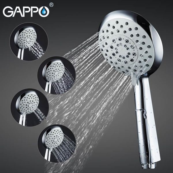 Лейка для душа GAPPO G17, 5-режимов, хром