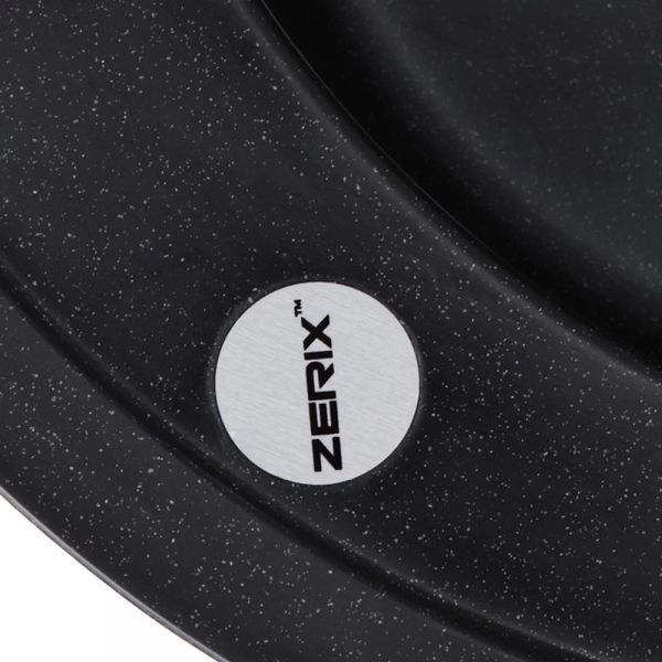 Гранітна мийка ZERIX ZS-510R-03 Black