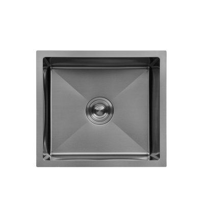 Кухонна мийка Kroner KRP Schwarze - 4843HM PVD (3/1 мм)