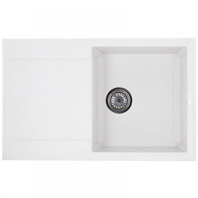 Гранітна мийка ZERIX ZS-7950S-01 White