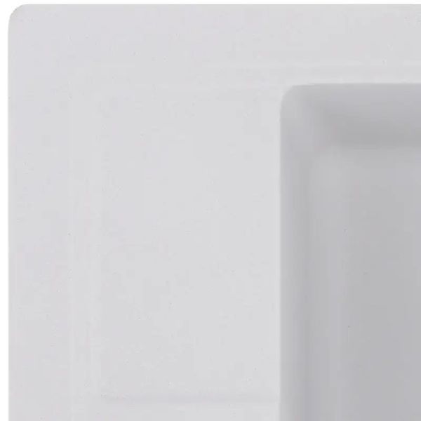 Гранітна мийка ZERIX ZS-7950S-01 White