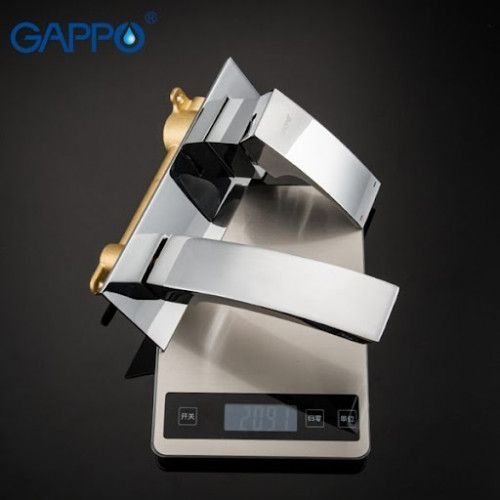 Змішувач для умивальника GAPPO G1007-2, хром