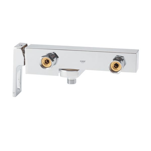 Змішувач для ванни з коротким виливом KOER KB-41009-01 Хром (KR3502)